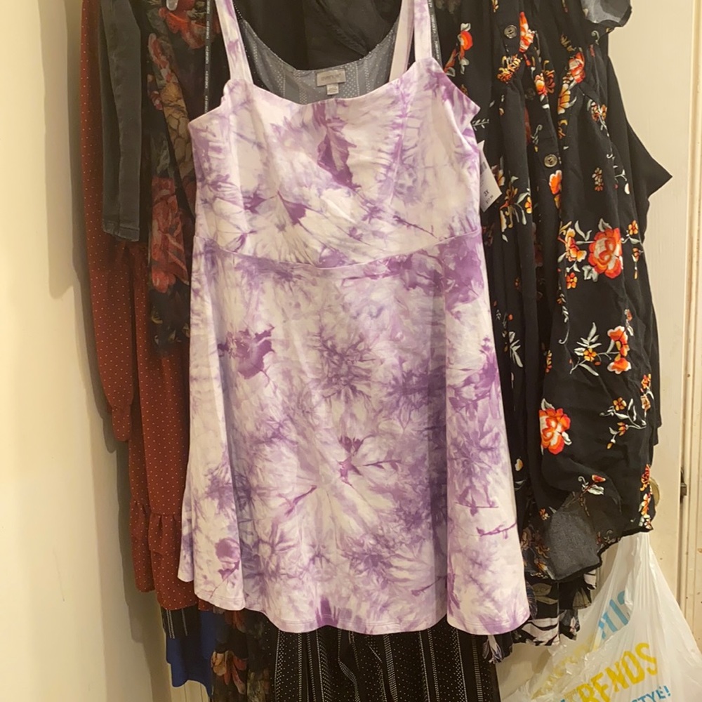 Never worn cool tie dye dress